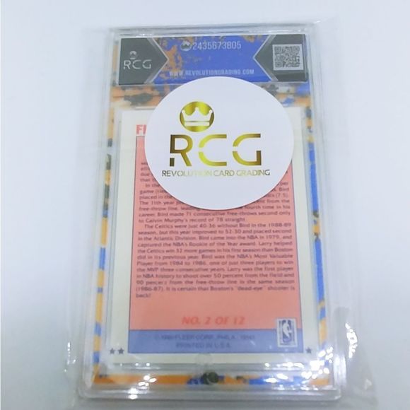 Larry Bird 1990 Fleer All-Stars Basketball Card - Picture 5 of 5